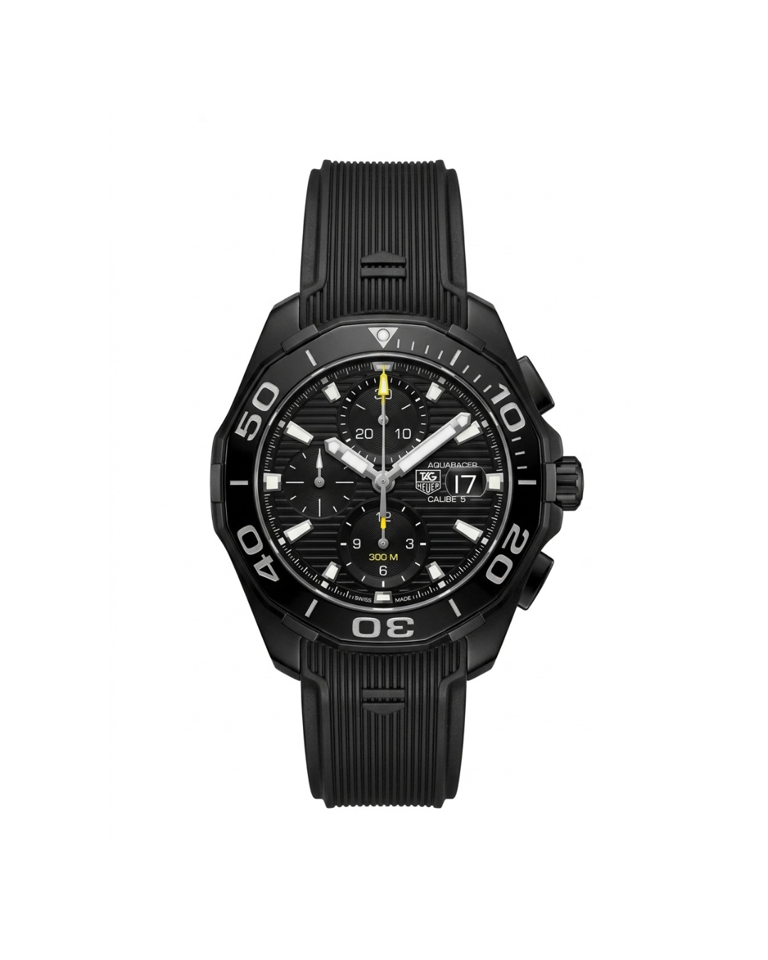 TAG HEUER AQUARACER BLACK TITANIUM CHRONOGRAPH